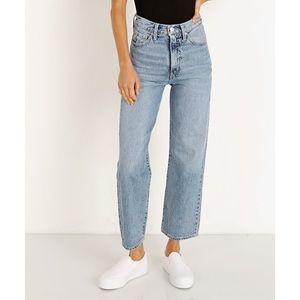 Levi's WellThread Ribcage Straight Jeans
